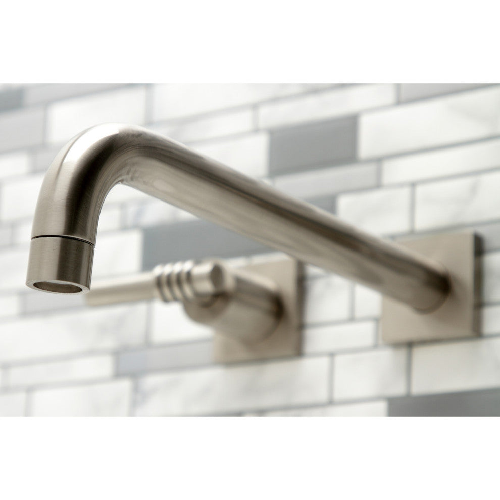 KS6058ML Wall Mount Tub Faucet, Brushed Nickel