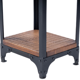 Butler Gandolph Wood and Iron Pedestal Stand