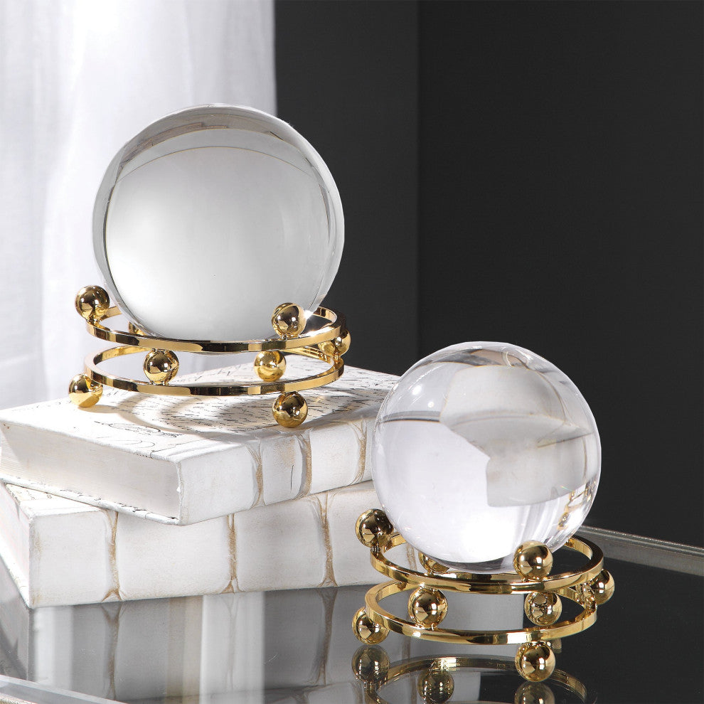 Uttermost Alega Spheres, Set of 2