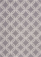 Nourison Linear Area Rug, Silver, 2'3"x7'6"