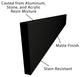 Dyconn Faucet True Solid Surface Backsplash, 37" Backsplash