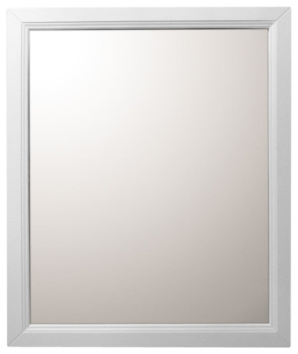 30", Mirror, White