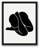 Cheeky 16x20 Black Floating Framed Canvas