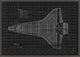 Space Race Diagram 1, Giclee Reproduction Artwork