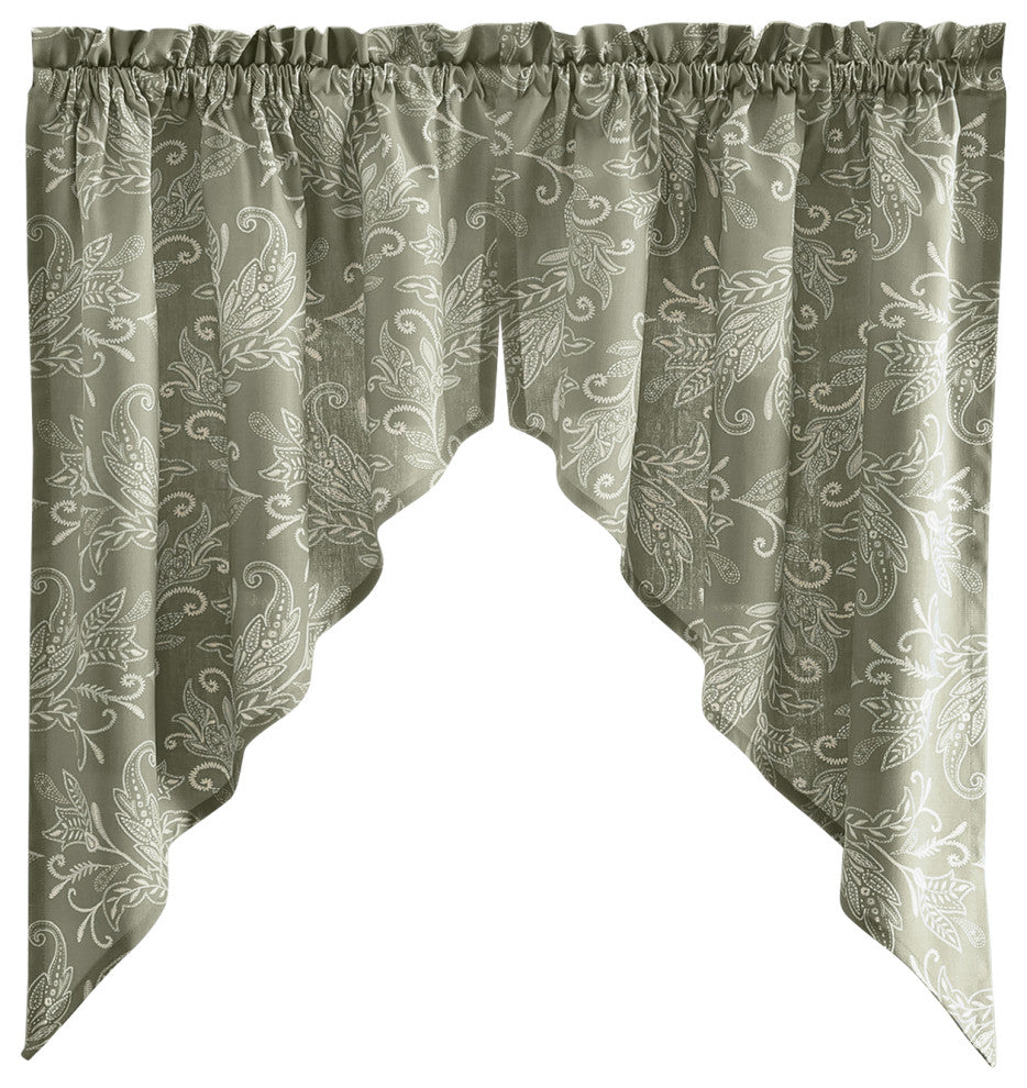 Lexington Leaf Tailored Swag, Sage