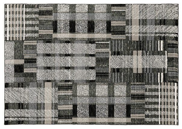 Oriental Weavers Atlas Indoor Rug Black/Gray 3'3"x5'2"