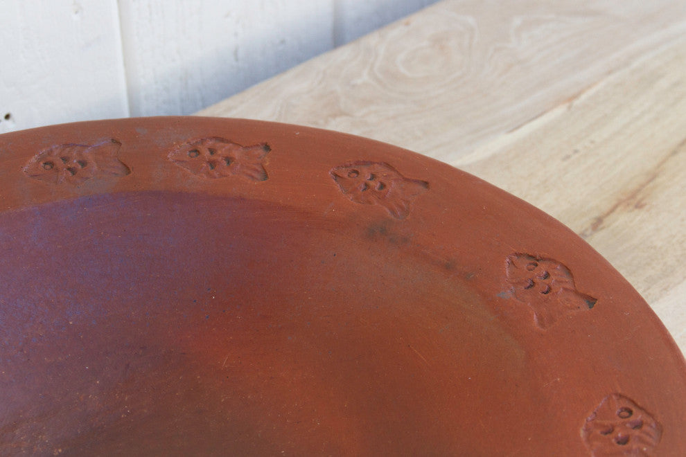 Vintage French Terracotta Platter