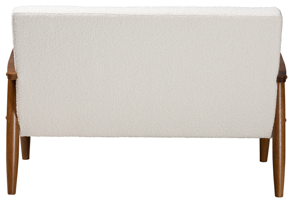 Essie Cream Boucle Collection, Loveseat