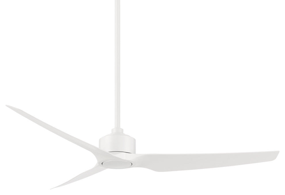 Stella Indoor/Outdoor 3-Blade Smart Ceiling Fan 60" Matte White, Remote Control