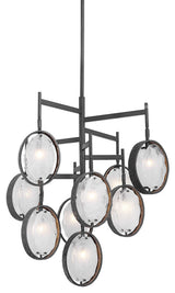 Uttermost Maxin Dark Bronze 9-Light Chandelier