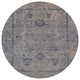 Ahgly Company Indoor Round Mid-Century Modern Area Rugs, 5' Round
