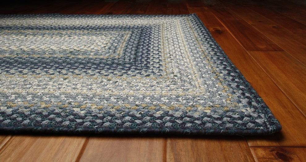 Homespice Decor Wedgewood Cotton Braided Rug 20" x 30" (Rectangle)