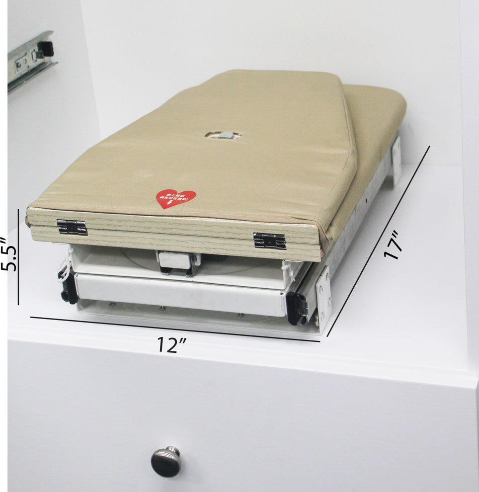Campbell Retractable Pullout Folding Ironing Board