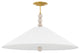 Alexis 3-Light Pendant Aged Brass