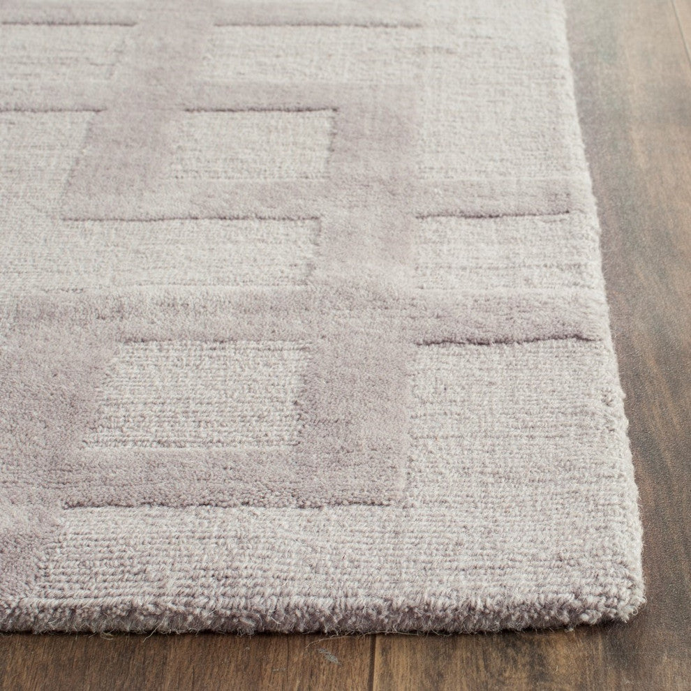 Safavieh Impressions IM311A 6' Square Gray Rug