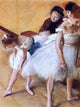 Edgar Degas The Dancing Examination, 21"x28" Wall Decal