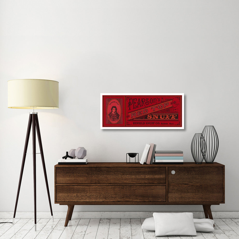 "Pearson's Red Top Snuff" Digital Paper Print by Retrolabel, 42"x18"