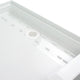 Transolid Linear 60"x30" Rectangular Alcove Shower Base with Left Hand Drain, White, Right Hand