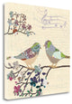 "Patch Work Birds II" By Piper Ballantyne, Giclee Print on Gallery Wrap Canvas