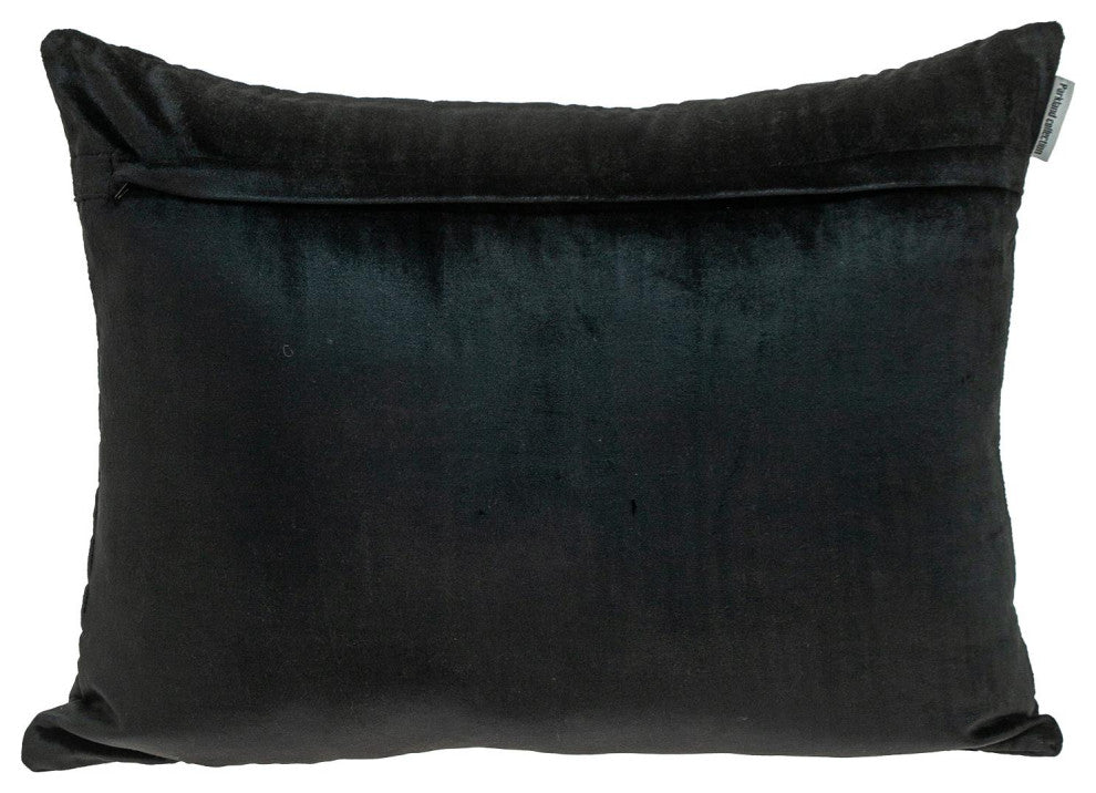 Parkland Collection Somin Black Throw Pillow