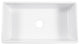 Austen Crisp White Fireclay 33" Single Bowl Farmhouse Undermount Kitchen Sink