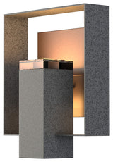 Shadow Box Medium Outdoor Sconce, Coastal Natural Iron/Coastal Bronze