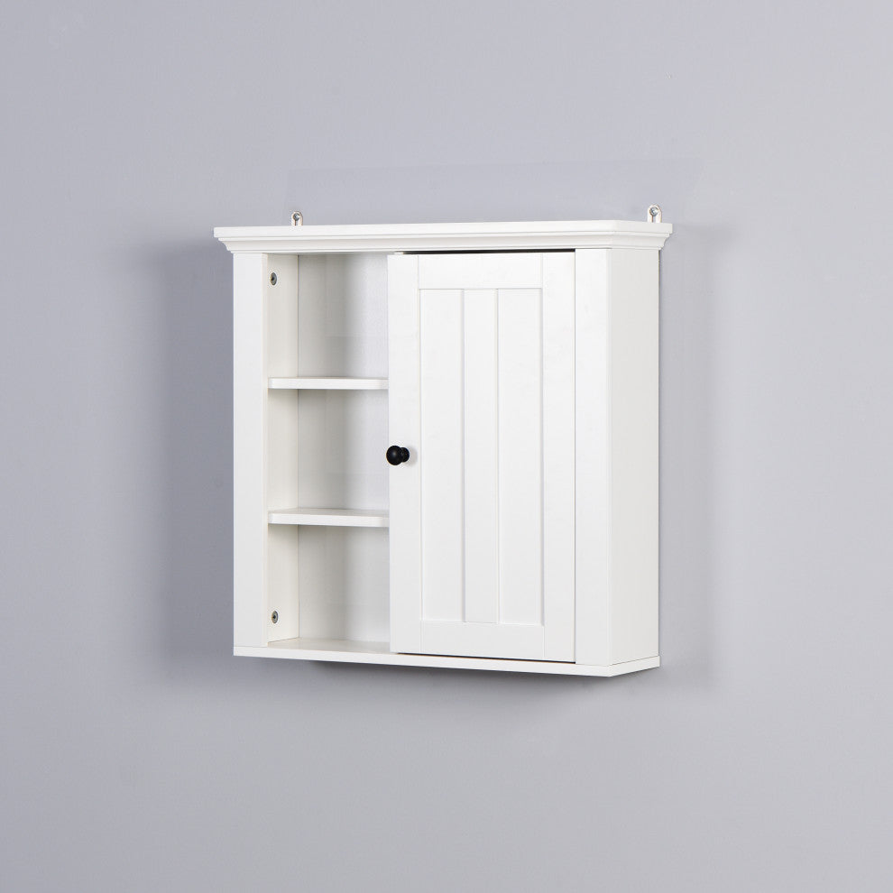 TATEUS bathroom wooden wall cabinet,wall-mounted storage solution 20.86"