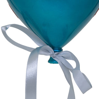 Balloon Ornament Candy Ornament , Turquoise, 7.5"