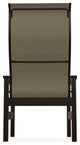 Leeward Sling Outdoor Supreme Armchair, Elevation Stone/Kona