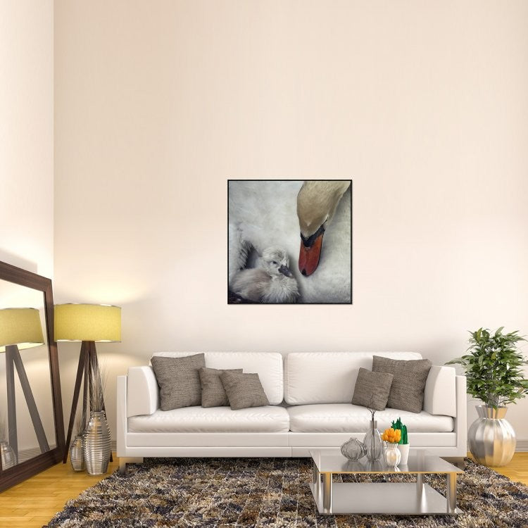 "Close To You" Framed Canvas Giclee by Piet Flour, 41x41"