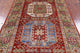3' 9" X 5' 6" Geometric Super Kazak Handmade Rug - Q12977