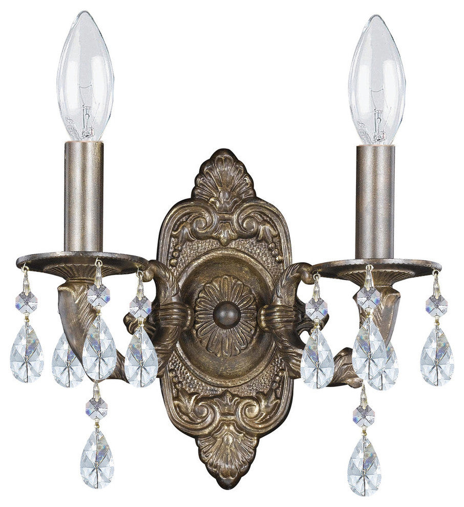 Crystorama Paris Market 2-Light Sconce