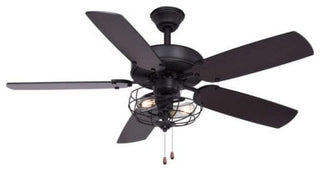 Reed 48-in. Ceiling Fan Matte Black
