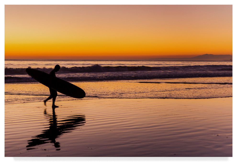 Chris Moyer ''Heading Home Surf'' Canvas Art, 47"x30"
