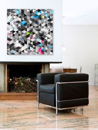 "In the Background" Painting Print on Canvas