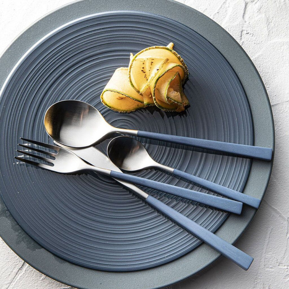 Degrenne Fuse Color Flatware Set | 24 Pieces