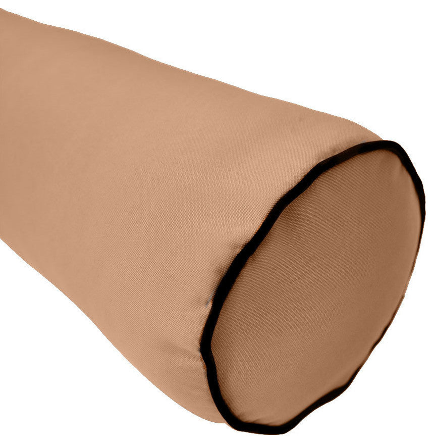 Style5 Full Contrast Pipe Outdoor Mattress Bolster Slip Cover COMPLETE SET AD104