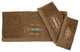 Mesa Towel Set, Mocha, 3 Piece