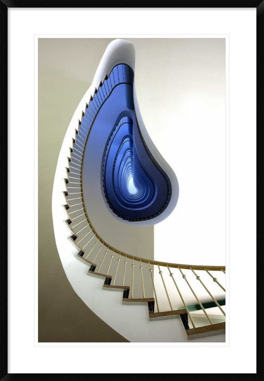 "Infinity Steps" Framed Digital Print by Martin Widlund, 26"x38"
