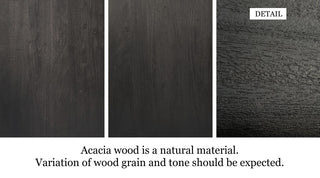 Brooks Dining Table, Ebonized, Black, 40"x92",X-Base