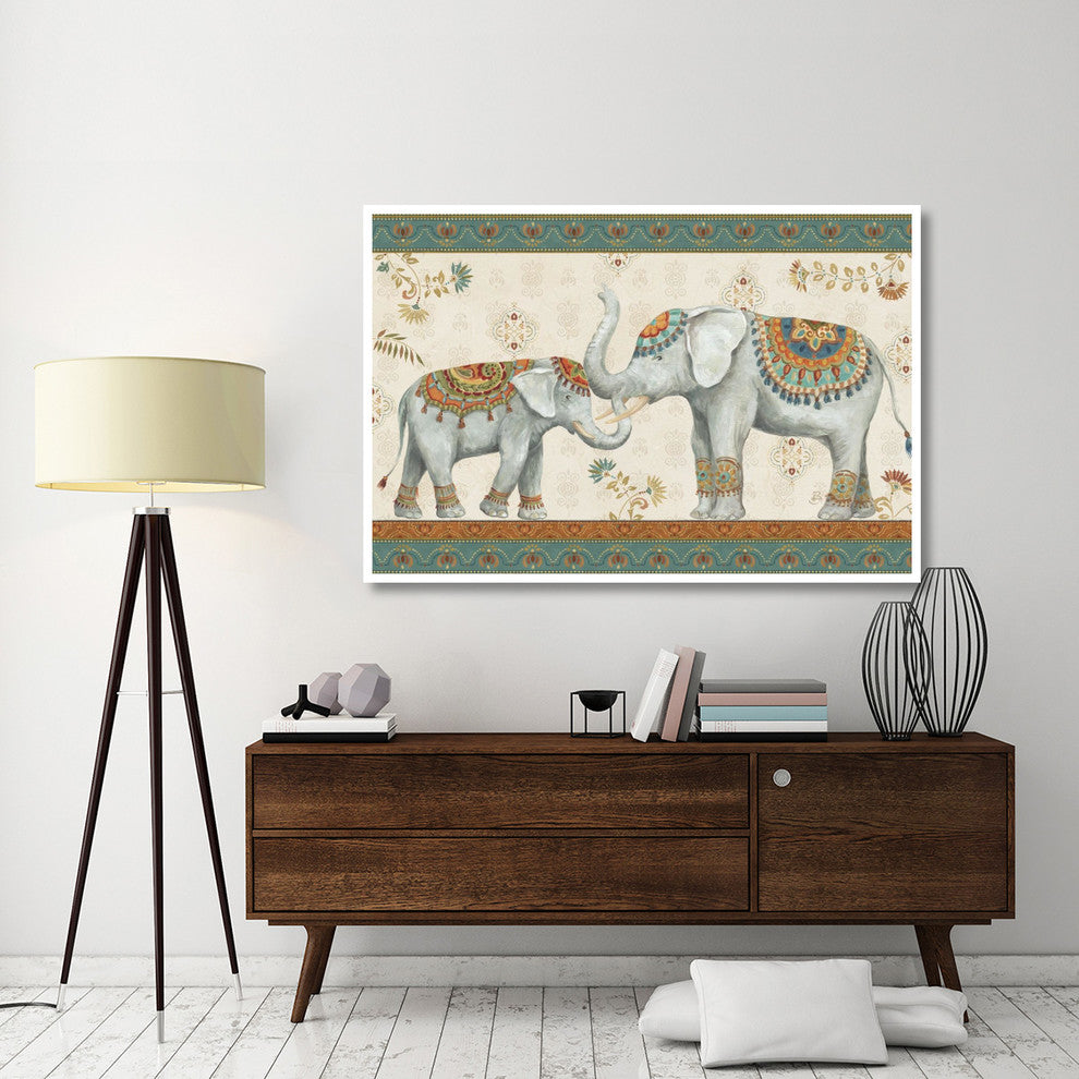 "Elephant Walk I" Digital Paper Print by Daphne Brissonnet, 62"x42"