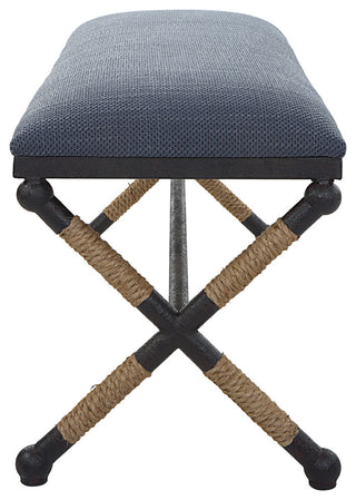 Uttermost Firth Rustic Navy Bench
