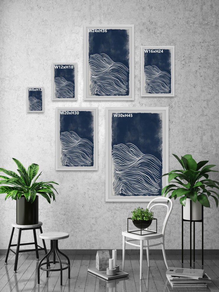 "Major Obstacle" Framed Painting Print, 12x18
