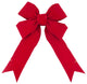 Vickerman L131336 36" Red Four Loop Velvet Outdoor Christmas Bow