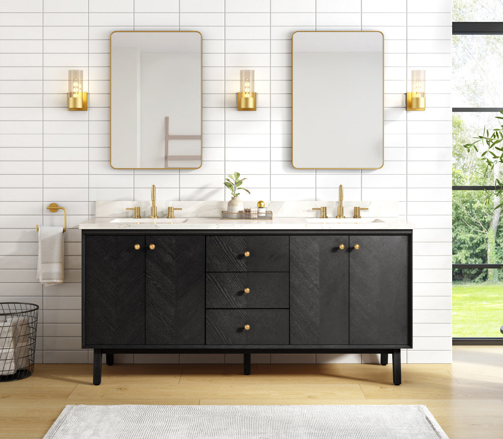 Adelle Vanity Combo Collection, Black, 73