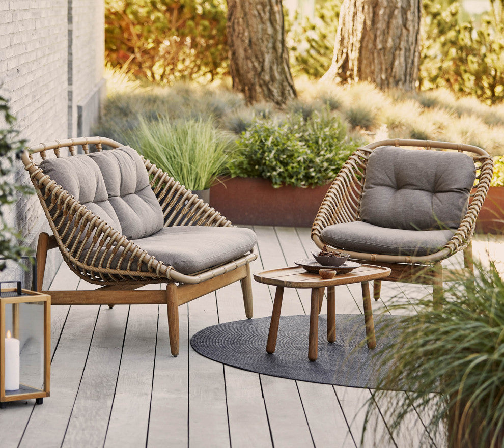 Cane-Line Strington Lounge Chair With Teak Frame, 54020Uaittt