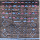 Ahgly Company Indoor Square Mid-Century Modern Area Rugs, 7' Square