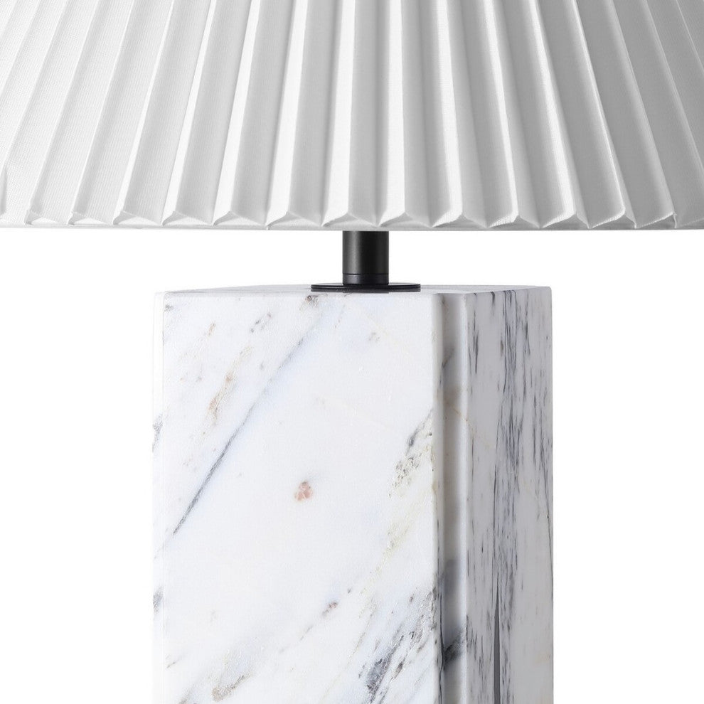 Safavieh Couture Mackenzie Square Marble Table Lamp