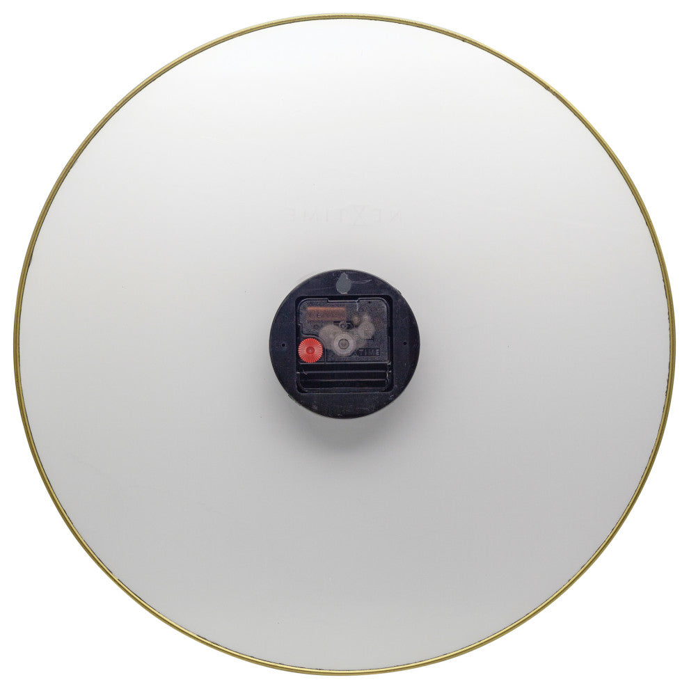 NeXtime Marble Wall Clock, White