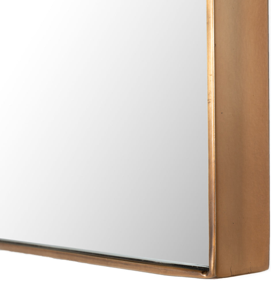 Georgina Small Mirror-Polished Brass